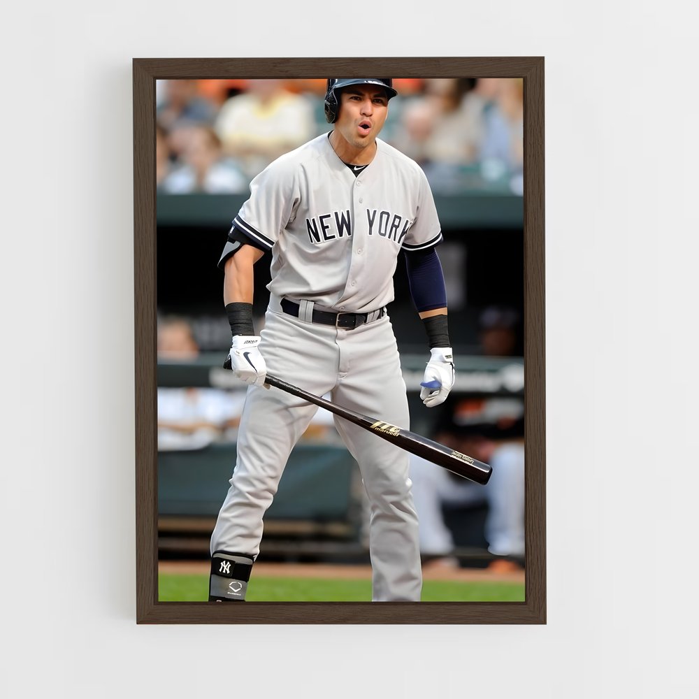 Poster Jacoby ellsbury batte – affiche Baseball (vue 5)